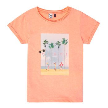 textil Flickor T-shirts 3 Pommes LEA Orange
