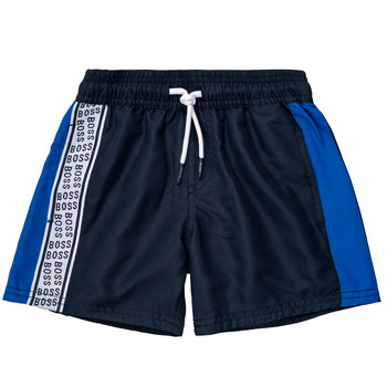 textil Pojkar Shorts / Bermudas BOSS MOZEL Blå