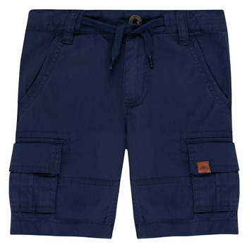 textil Pojkar Shorts / Bermudas Timberland LUKA Blå