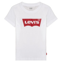 textil Pojkar T-shirts Levi's BATWING TEE Vit