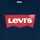 textil Pojkar T-shirts Levi's BATWING TEE Marin