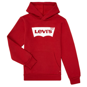 textil Pojkar Sweatshirts Levi's BATWING SCREENPRINT HOODIE Röd