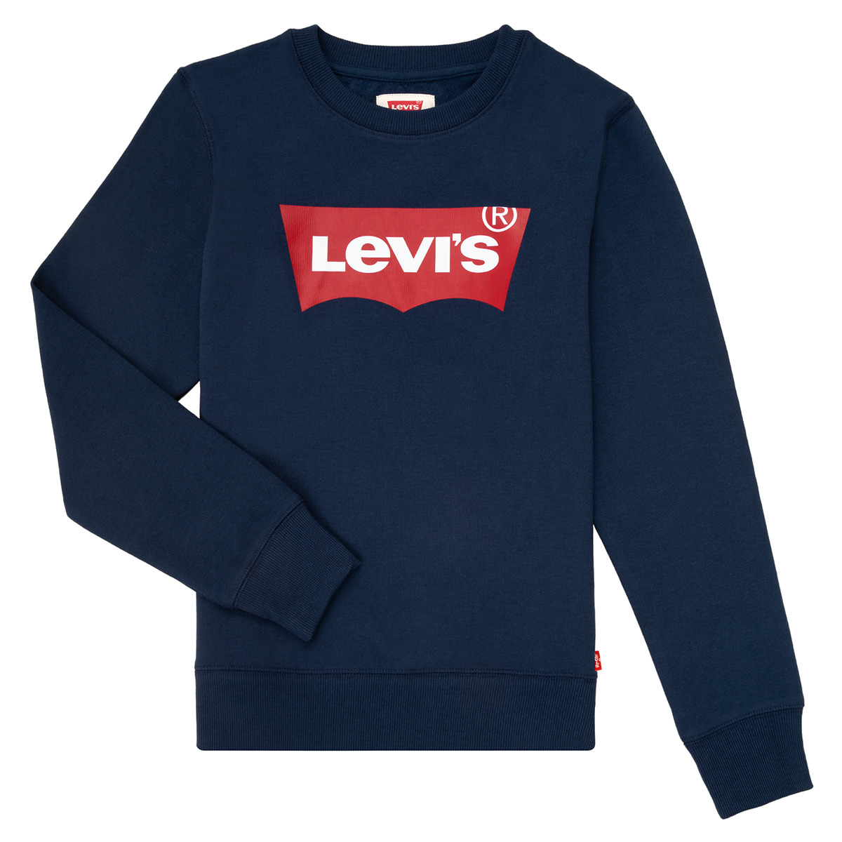 textil Pojkar Sweatshirts Levi's BATWING CREWNECK Marin