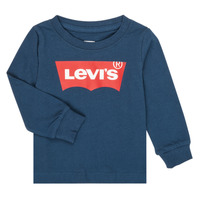textil Pojkar Långärmade T-shirts Levi's BATWING TEE LS Marin