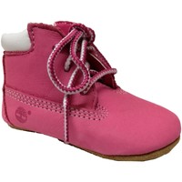 Skor Barn Tofflor Timberland Crib bootie with hat Rosa