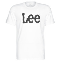 textil Herr T-shirts Lee LOGO TEE SHIRT Vit