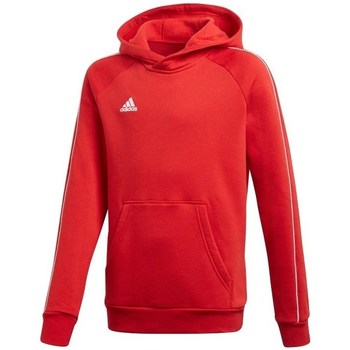 textil Pojkar Sweatshirts adidas Originals JR Core 18 Röd