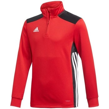 textil Pojkar Sweatshirts adidas Originals JR Regista 18 Training Top Röd