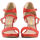 Skor Dam Sandaler Made In Italia - iride Röd