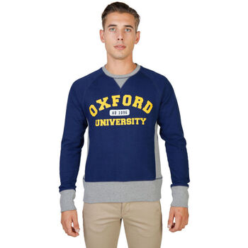 textil Herr Sweatshirts Oxford University - oxford-fleece-raglan Blå