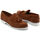 Skor Dam Loafers Made In Italia - brividi Brun