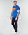 textil Herr T-shirts Yurban SUPERMAN LOGO CLASSIC Blå