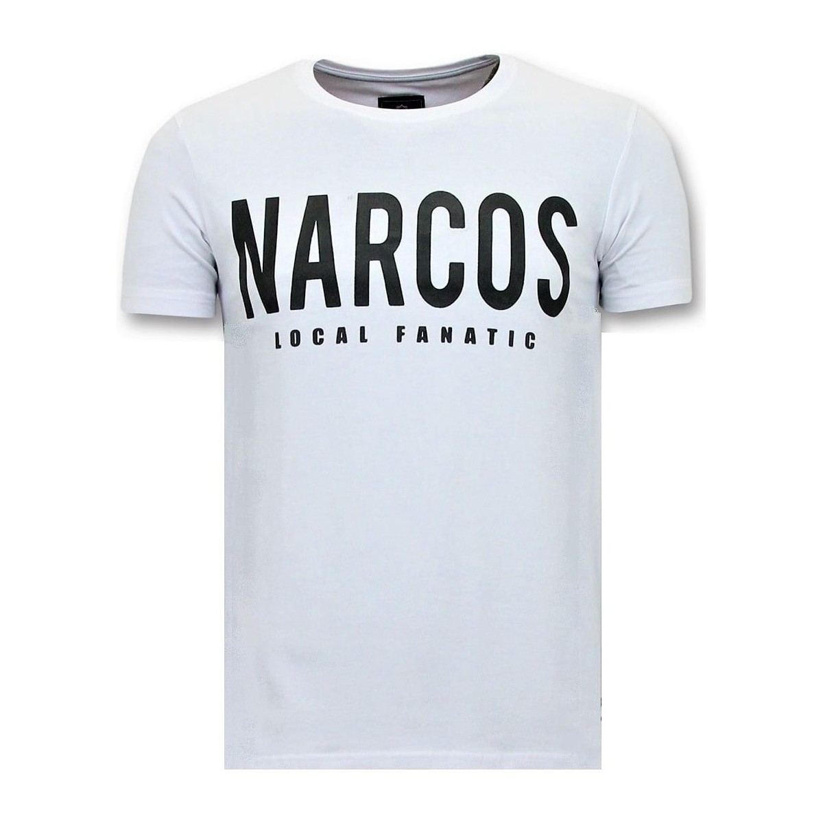 textil Herr T-shirts Local Fanatic Push Narcos Pablo Escobar Vit