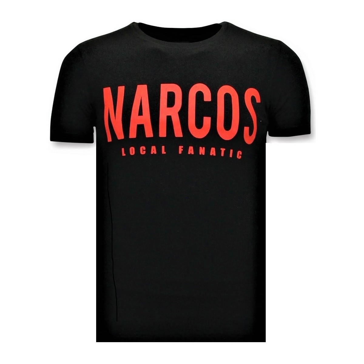 textil Herr T-shirts Local Fanatic Narcos Pablo Escobar Svart