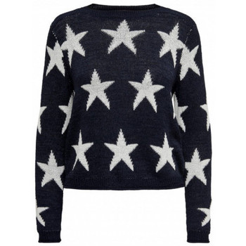 textil Dam T-shirts & Pikétröjor Only STAR Blå