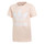 textil Flickor T-shirts adidas Originals TREFOIL TEE Rosa
