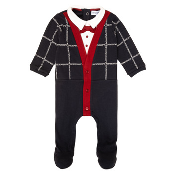 textil Pojkar Pyjamas/nattlinne Emporio Armani 6HHD12-4J3WZ-F912 Marin