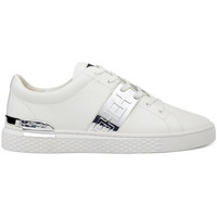 Skor Herr Sneakers Ed Hardy - Stripe low top-metallic white/silver Vit