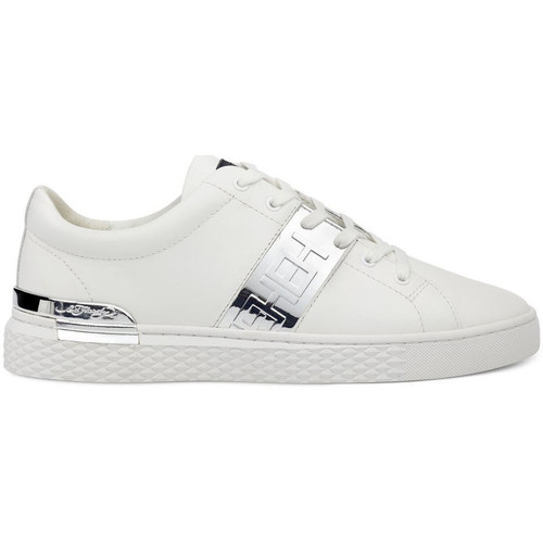 Skor Herr Sneakers Ed Hardy Stripe low top-metallic white/silver Vit