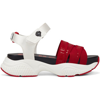 Skor Dam Sneakers Ed Hardy - Overlap sandal red/white Röd