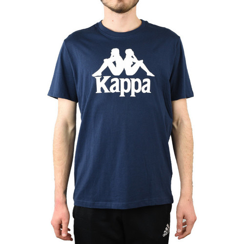 textil Herr T-shirts Kappa Caspar T-Shirt Blå