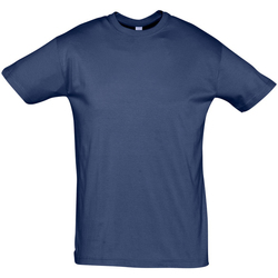 textil Herr T-shirts Sols REGENT COLORS MEN Blå