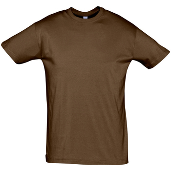 textil Herr T-shirts Sols REGENT COLORS MEN Brun