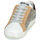 Skor Dam Sneakers Meline IN1344 Vit / Beige / Guldfärgad