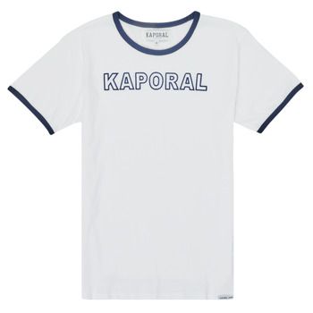 textil Pojkar T-shirts Kaporal ONYX Vit