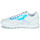 Skor Dam Sneakers Reebok Classic CL LTHR Vit / Regnbågsfärgat