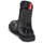 Skor Dam Boots Kickers MEETICKZIP Svart / Lack