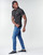 textil Herr Kortärmade pikétröjor Calvin Klein Jeans TIPPING SLIM POLO Svart