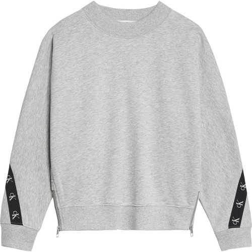 textil Flickor Sweatshirts Calvin Klein Jeans IG0IG00687-PZ2 Grå