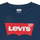 textil Pojkar Långärmade T-shirts Levi's BATWING TEE LS Blå