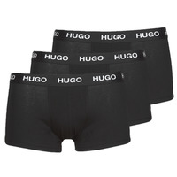 Underkläder Herr Boxershorts HUGO TRUNK TRIPLET PACK Svart