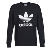 textil Dam Sweatshirts adidas Originals TRF CREW SWEAT Svart