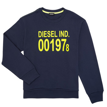 textil Barn Sweatshirts Diesel SGIRKJ3 Blå