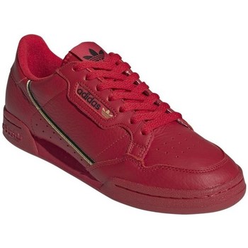 Skor Herr Sneakers adidas Originals Continental 80 Röda, Rödbrunt