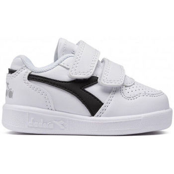 Skor Barn Sneakers Diadora 101.173302 01 C7916 White/Black/Ash Vit