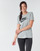 textil Dam T-shirts Nike W NSW TEE ESSNTL ICON FUTUR Grå