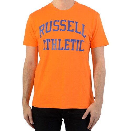 textil Herr T-shirts Russell Athletic 131037 Orange