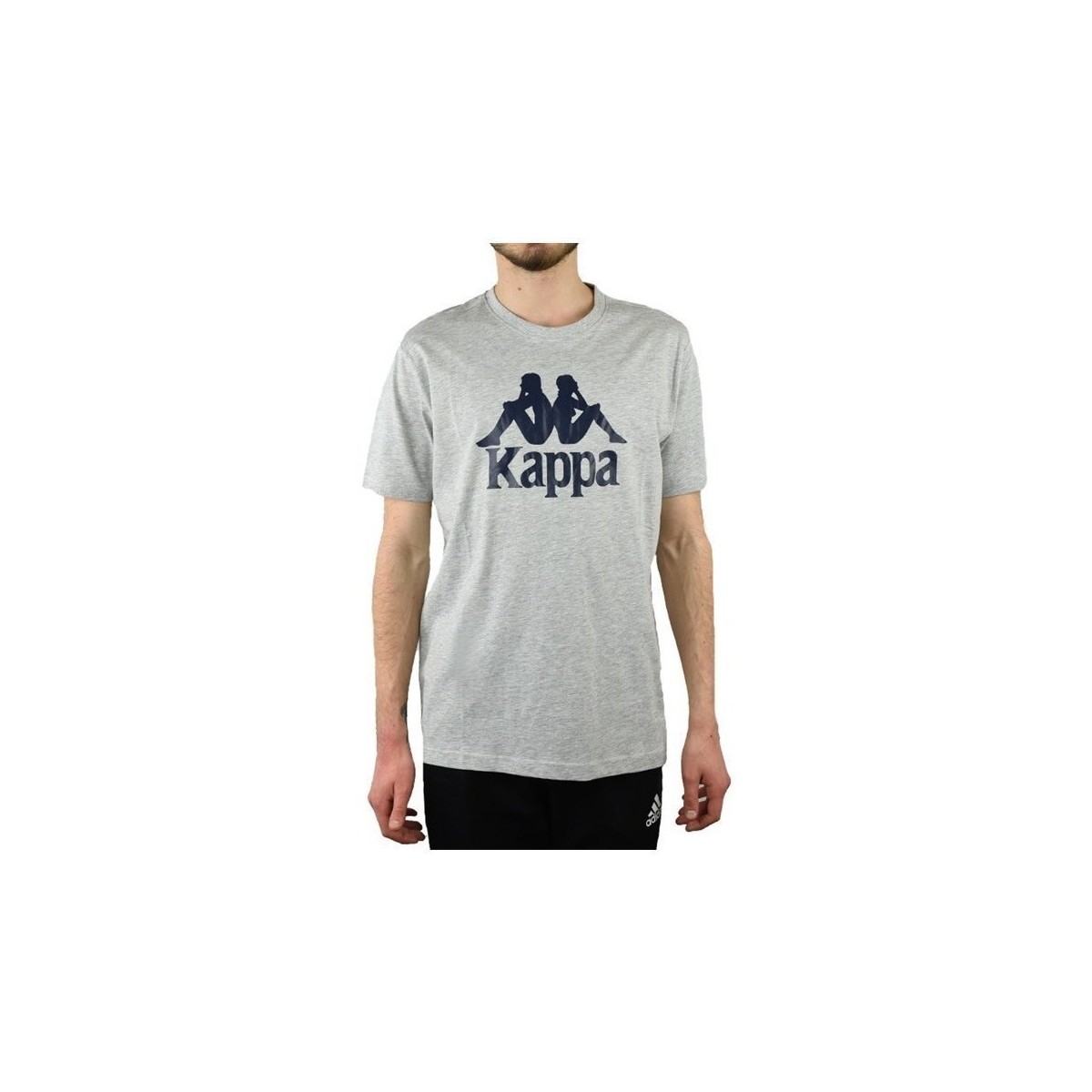 textil Herr T-shirts Kappa Caspar Tshirt Grå