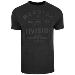textil Herr T-shirts Monotox Division Svart