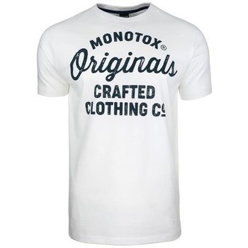 textil Herr T-shirts Monotox Originals Crafted Vit
