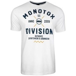 textil Herr T-shirts Monotox Division Vit