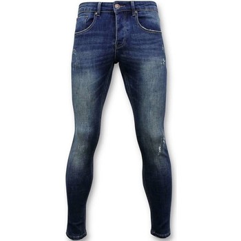 textil Herr Skinny Jeans True Rise Classic Jeans D Blå