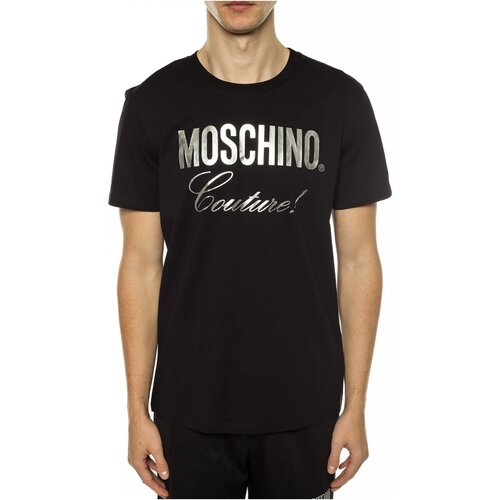 textil Herr T-shirts Moschino ZPA0715 Svart