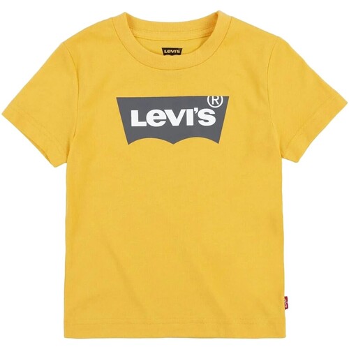 textil Flickor T-shirts Levi's 151245 Vit