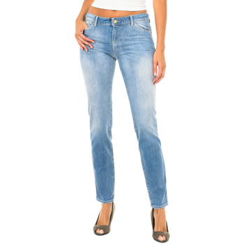 textil Dam Byxor Armani jeans 3Y5J23-5D1EZ-1500 Blå