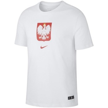 textil Herr T-shirts Nike Evergreen Crest Vit